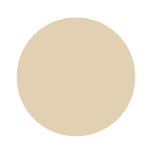 Cirkel med fælles farve Bahama beige